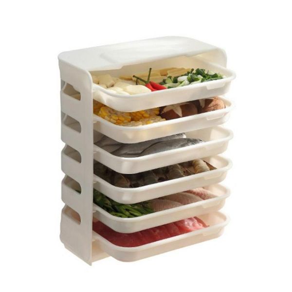 kitchen storage & organization vegetable rack six-layer wall-mounted shelf fruit meat organizer food holder for kit
kitchen storage & organization vegetable rack six-layer wall-mounted shelf fruit meat organizer food holder for kit