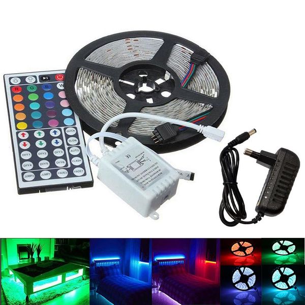 strips superbright 3528 smd rgb led strip light waterproof flexible ribbon tape 12v 2a power supply w/ mini 44 key remote
strips superbright 3528 smd rgb led strip light waterproof flexible ribbon tape 12v 2a power supply w/ mini 44 key remote