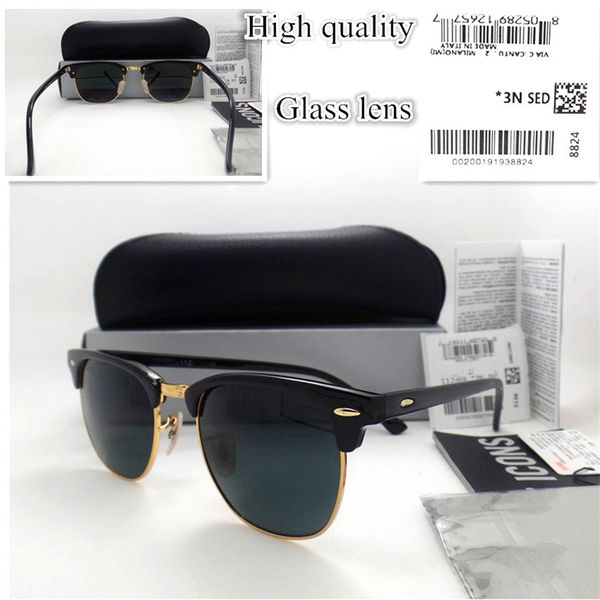 glass lens sunglasses fashion luxurious designer men women plank frame coating sport vintage sun glasses with box, White;black
glass lens sunglasses fashion luxurious designer men women plank frame coating sport vintage sun glasses with box, White;black