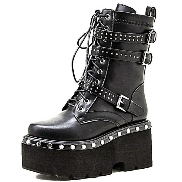 boots brand stylish rivets black gothic style skidproof platform block heels buckles belt cool motorcycles boot shoes women
boots brand stylish rivets black gothic style skidproof platform block heels buckles belt cool motorcycles boot shoes women
