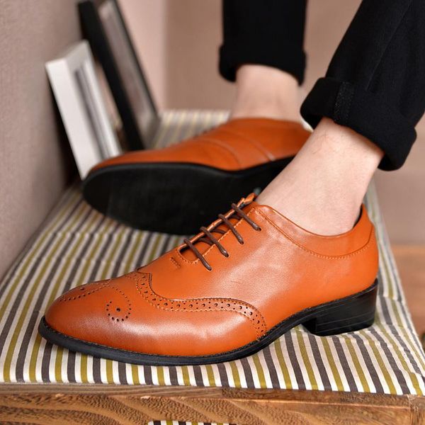 dress shoes 2021 man flat classic men split leather oxfords footwear italian formal oxford retro brogue for, Black
dress shoes 2021 man flat classic men split leather oxfords footwear italian formal oxford retro brogue for, Black