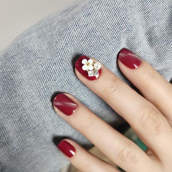 false nails 24pcs small flower nail patch rhinestone inlaid glue type removable short paragraph fashion manicure fake to, Red;gold
false nails 24pcs small flower nail patch rhinestone inlaid glue type removable short paragraph fashion manicure fake to, Red;gold