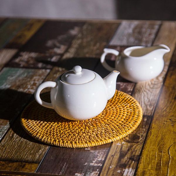 mats & pads kitchen placemat natural rattan drink coasters hand-made heat insulation round shape dining room decor cup mat table pad
mats & pads kitchen placemat natural rattan drink coasters hand-made heat insulation round shape dining room decor cup mat table pad
