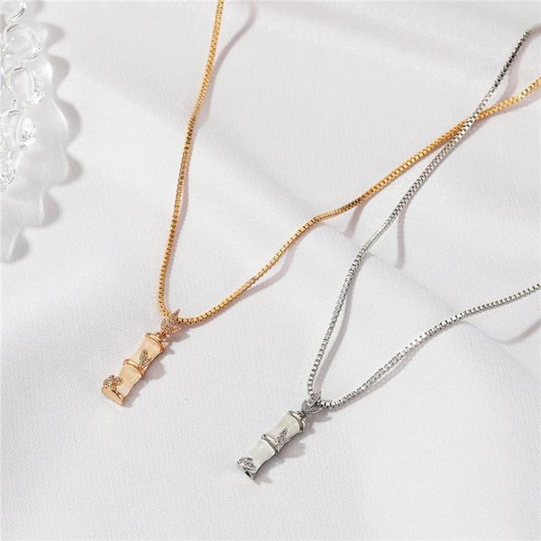 pendant necklaces fashion crystal bamboo knot necklace for women girls design geometric charms choker jewelry birthday gifts, Silver
pendant necklaces fashion crystal bamboo knot necklace for women girls design geometric charms choker jewelry birthday gifts, Silver