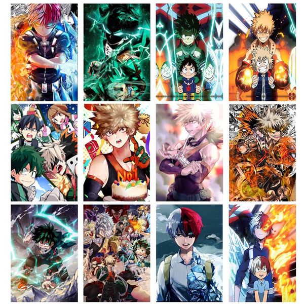 paintings canvas painting japanese anime my hero academia poster and manga picture art print family for living kids room decoration
paintings canvas painting japanese anime my hero academia poster and manga picture art print family for living kids room decoration
