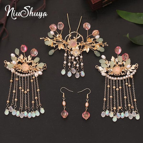 hair clips & barrettes niushuya retro hanfu headdress female accessories ancient costume hairpin super fairy tassel step shake headpiece jew, Golden;silver
hair clips & barrettes niushuya retro hanfu headdress female accessories ancient costume hairpin super fairy tassel step shake headpiece jew, Golden;silver