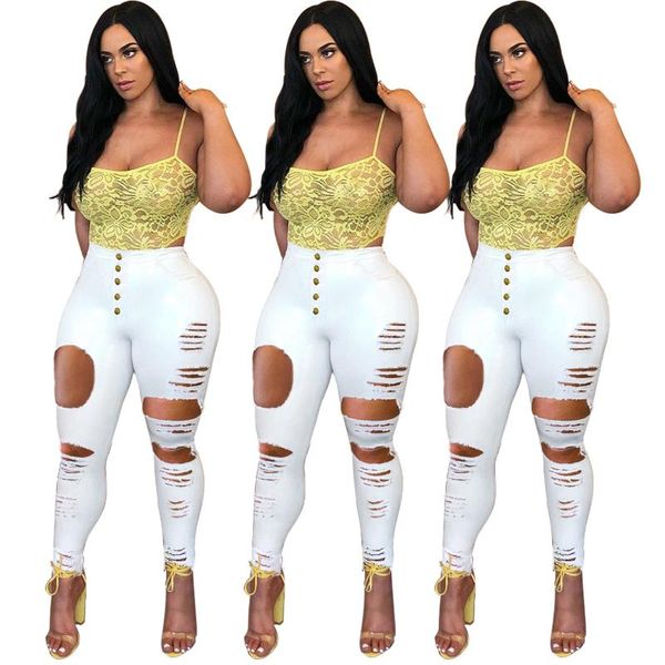 women's jeans summer 2021 women white ripped hollow out destroyed denim pencil pants lady fashion button high waist skinny, Blue
women's jeans summer 2021 women white ripped hollow out destroyed denim pencil pants lady fashion button high waist skinny, Blue
