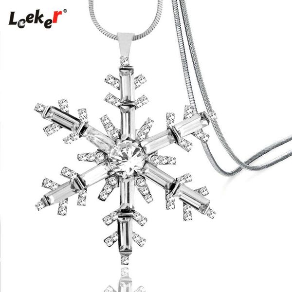 pendant necklaces leeker charm rhinestone snowflake necklace long chain women statement retro jewelry wedding accessories 394 lk2, Silver
pendant necklaces leeker charm rhinestone snowflake necklace long chain women statement retro jewelry wedding accessories 394 lk2, Silver