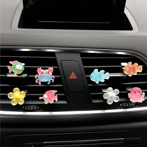 car air freshener a pair of lovely colorful fish decoration clip exquisite marine animal conditioner flower
car air freshener a pair of lovely colorful fish decoration clip exquisite marine animal conditioner flower