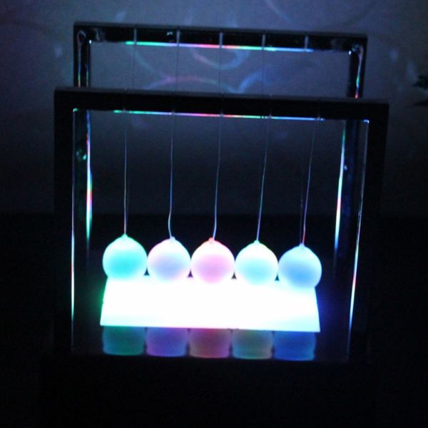 wholesale two size large newtons balance ball led pendulum early educational cradle balance colorful balls desk decor toys dh1091-2 t03
wholesale two size large newtons balance ball led pendulum early educational cradle balance colorful balls desk decor toys dh1091-2 t03