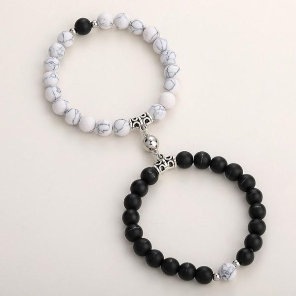 charm bracelets nature stone bracelet copper magnet beads bangle for lover's yp7798, Golden;silver
charm bracelets nature stone bracelet copper magnet beads bangle for lover's yp7798, Golden;silver
