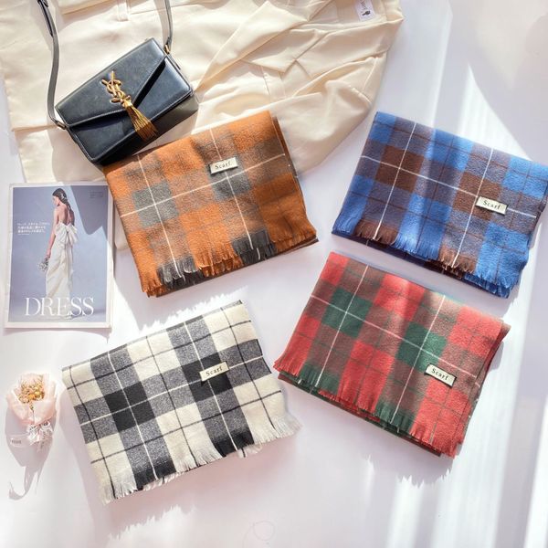 korean dongdaemun cashmere-like plaid scarf for women new fashion all-match scarf for students cute no. warm shawl, Blue;gray
korean dongdaemun cashmere-like plaid scarf for women new fashion all-match scarf for students cute no. warm shawl, Blue;gray