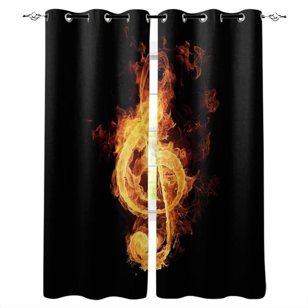 flame musical note black bedroom modern window curtain for living room decoration curtains home textile drapes &
flame musical note black bedroom modern window curtain for living room decoration curtains home textile drapes &