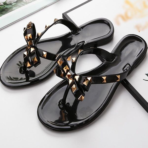 summer women flip flops slippers rivet butterfly knot jelly crystal women's shoes baech outdoor comfortable female 2021, Black
summer women flip flops slippers rivet butterfly knot jelly crystal women's shoes baech outdoor comfortable female 2021, Black