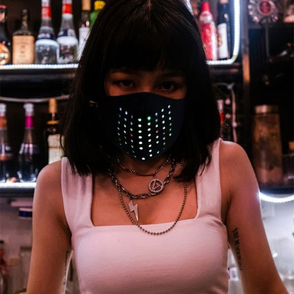 rave party christmas voice control mask dynamic talking faux luminous led face mask breathable rubber elastic tendon ear loopg, Blue;gray
rave party christmas voice control mask dynamic talking faux luminous led face mask breathable rubber elastic tendon ear loopg, Blue;gray