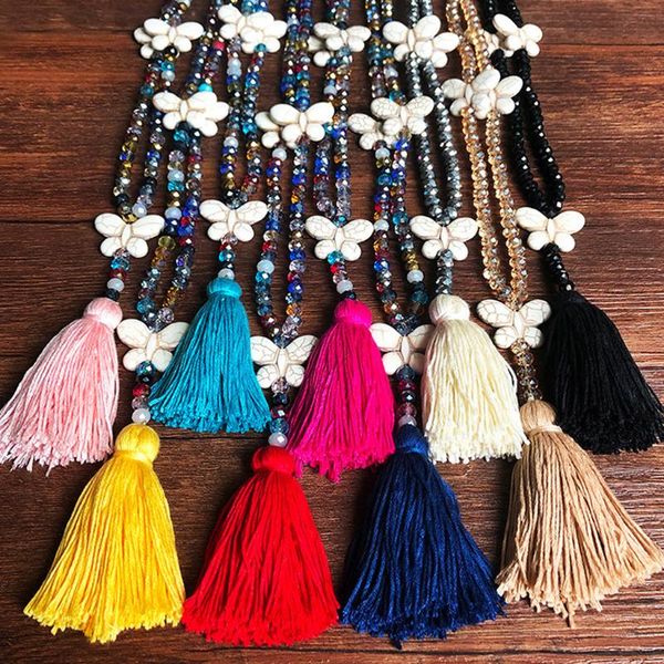 chains women tassel crystal beads necklace pendant bohemian bead long sweater chain accessorie, Silver
chains women tassel crystal beads necklace pendant bohemian bead long sweater chain accessorie, Silver