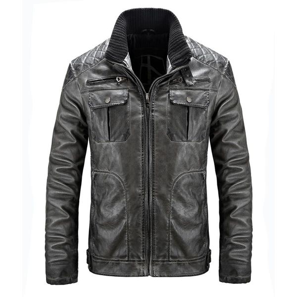 male us size pu coats biker faux leather fashion outerwear mens jackets motorcycle stand collar zipper pockets men's fur &, Black
male us size pu coats biker faux leather fashion outerwear mens jackets motorcycle stand collar zipper pockets men's fur &, Black