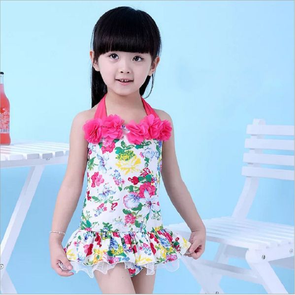 and new one children's piece girls' printed with fashionable flower baby swimsuit, White;black
and new one children's piece girls' printed with fashionable flower baby swimsuit, White;black