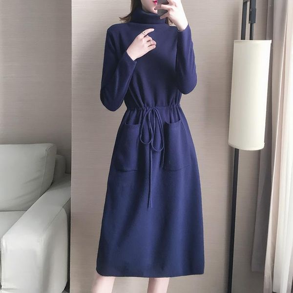 casual dresses fashion women winter sweater turtleneck dress long sleeve vintage warm knitted elegant autumn bandage thick clothes -l, Black;gray
casual dresses fashion women winter sweater turtleneck dress long sleeve vintage warm knitted elegant autumn bandage thick clothes -l, Black;gray