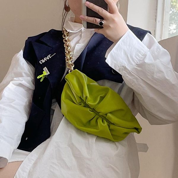 evening bags luxury designer folds for women shoulder bag pu soft leather handbag acrylic chain crossbody casual waist female purses
evening bags luxury designer folds for women shoulder bag pu soft leather handbag acrylic chain crossbody casual waist female purses