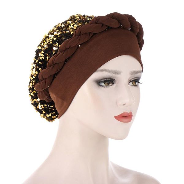 beanie/skull caps muslim scarf hat sequin twist braid fashion headscarf women hijab bonnet solid turban india head wrap hats for lady, Blue;gray
beanie/skull caps muslim scarf hat sequin twist braid fashion headscarf women hijab bonnet solid turban india head wrap hats for lady, Blue;gray