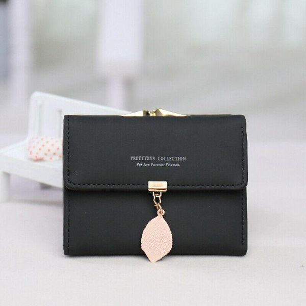 wallets women solid cute wallet coin bag case leather simple bifold small handbag purse, Red;black
wallets women solid cute wallet coin bag case leather simple bifold small handbag purse, Red;black