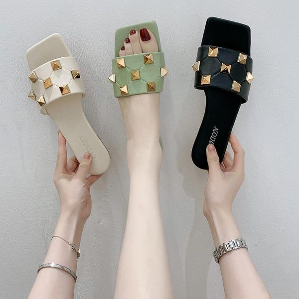 slippers beach shoes ladies' slipers women square toe thin heels med luxury slides low sabot 2021 soft flat summer designer pu c, Black
slippers beach shoes ladies' slipers women square toe thin heels med luxury slides low sabot 2021 soft flat summer designer pu c, Black