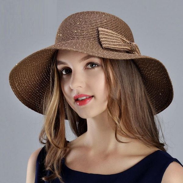 foldable women summer straw sun cap lady wide brim hat design bowknot decoration sunscreen hats, Blue;gray
foldable women summer straw sun cap lady wide brim hat design bowknot decoration sunscreen hats, Blue;gray