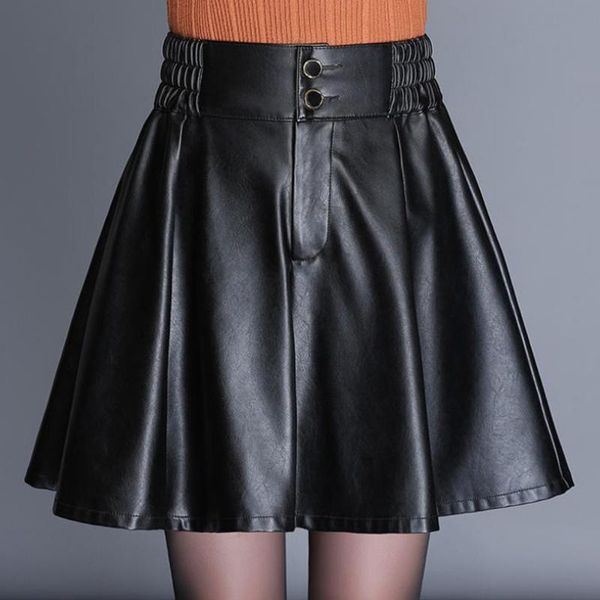 skirts pu leather skirt women black elastic high waist a line umbrella womens faux retro swing mini pleated
skirts pu leather skirt women black elastic high waist a line umbrella womens faux retro swing mini pleated