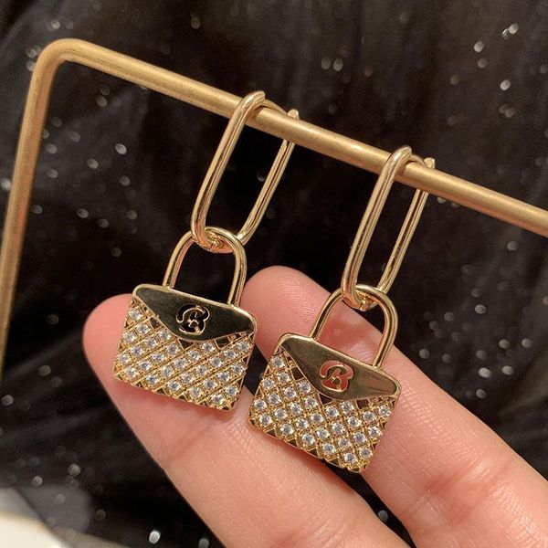 dangle & chandelier earrings women's package shape exaggerate diamond lattice elegant fashionable birthday christmas gift for girlfrien, Silver
dangle & chandelier earrings women's package shape exaggerate diamond lattice elegant fashionable birthday christmas gift for girlfrien, Silver