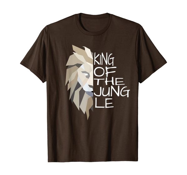 King - Lion Jungle Shirt T-Shirt, White;black