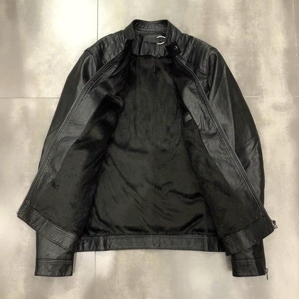 men's fur & faux mens pu leather spring autumn black slim biker jacket fashion street style punk single breasted coat
men's fur & faux mens pu leather spring autumn black slim biker jacket fashion street style punk single breasted coat
