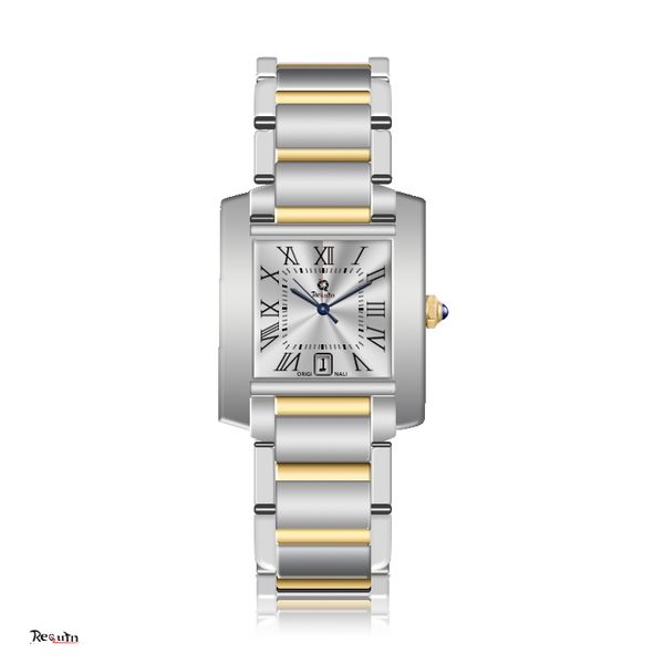 men's luxury automatic mechanical watch blue requin tank silver gold square stainless steel case wsta sapphire waterproof two needles 1, Slivery;brown
men's luxury automatic mechanical watch blue requin tank silver gold square stainless steel case wsta sapphire waterproof two needles 1, Slivery;brown