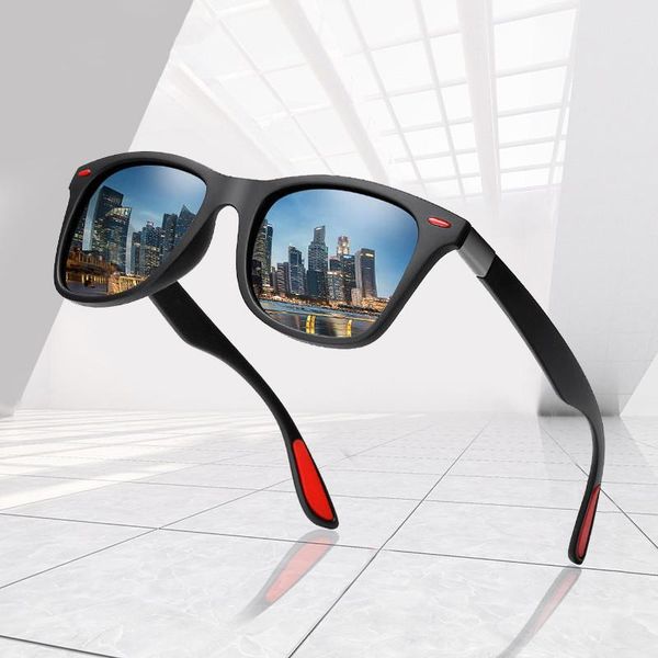 sunglasses 2021 men's classic design polarized rework spuare mirror tac, White;black
sunglasses 2021 men's classic design polarized rework spuare mirror tac, White;black