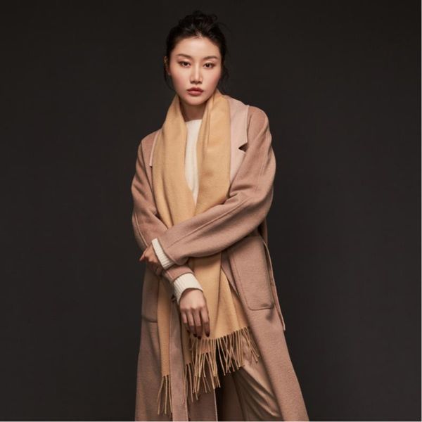 scarves cashmere scarf designer luxury winter brand,women's spring warm and comfortable 10 colors pure tassel shawl stole, Blue;gray
scarves cashmere scarf designer luxury winter brand,women's spring warm and comfortable 10 colors pure tassel shawl stole, Blue;gray