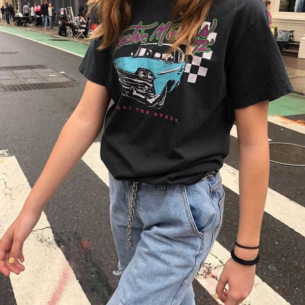 women's t-shirt vintage chic print tee & o-neck short sleeve t-shirt summer women shirt casual blusa female clothing li8v, White
women's t-shirt vintage chic print tee & o-neck short sleeve t-shirt summer women shirt casual blusa female clothing li8v, White