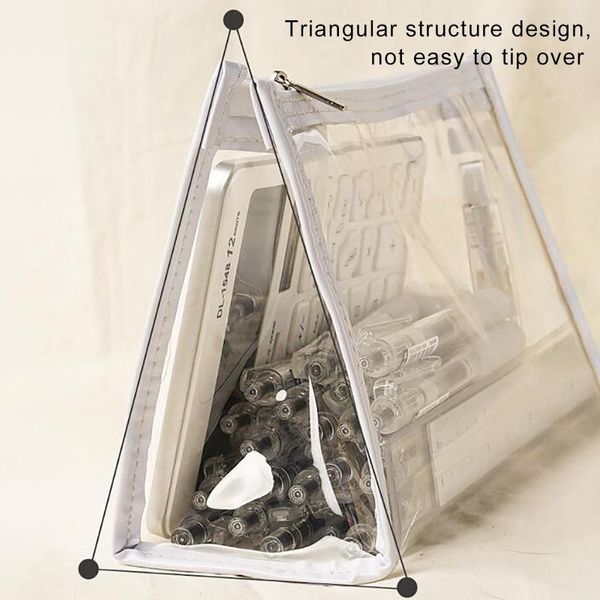 storage bags large capacity transparent pencil bag stationery minimalist pvc waterproof school office supplies
storage bags large capacity transparent pencil bag stationery minimalist pvc waterproof school office supplies