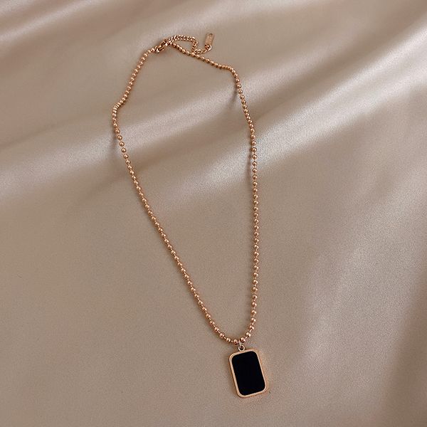 xianlan494 titanium steel where a few token pendant necklace female ins cold wind clavicle necklace niche contracted temperament w, Silver
xianlan494 titanium steel where a few token pendant necklace female ins cold wind clavicle necklace niche contracted temperament w, Silver