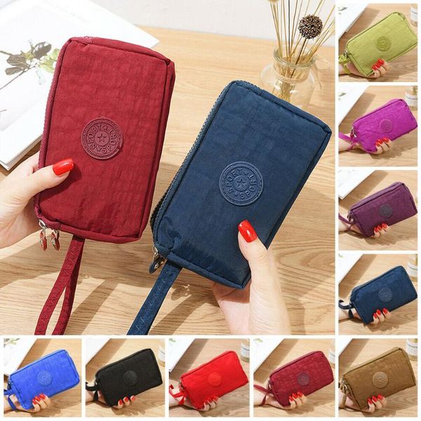 coin purses 2021 fashion womens solid 3 layer canvas phone bag short wallet three-layer zipper card key purse, Red;black
coin purses 2021 fashion womens solid 3 layer canvas phone bag short wallet three-layer zipper card key purse, Red;black