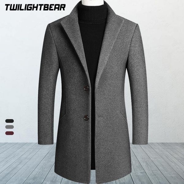 men's wool & blends winter jacket men coats oversized solid thicken woollen clothing overcoat afj01, Black
men's wool & blends winter jacket men coats oversized solid thicken woollen clothing overcoat afj01, Black