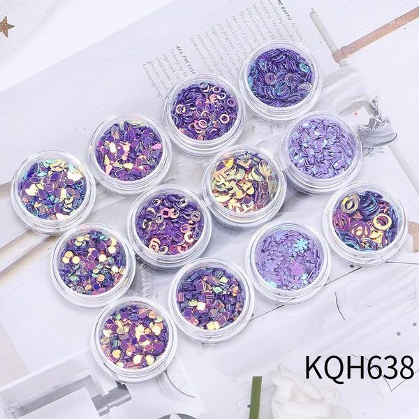 12pcs/set nail art sequins mixed size glitter flakes 3d paillette powder decoration manicure tools1, Silver;gold
12pcs/set nail art sequins mixed size glitter flakes 3d paillette powder decoration manicure tools1, Silver;gold