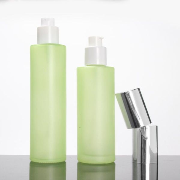 storage bottles & jars bottle glass spray/lotion pump and silver lid,120ml green/blue
storage bottles & jars bottle glass spray/lotion pump and silver lid,120ml green/blue