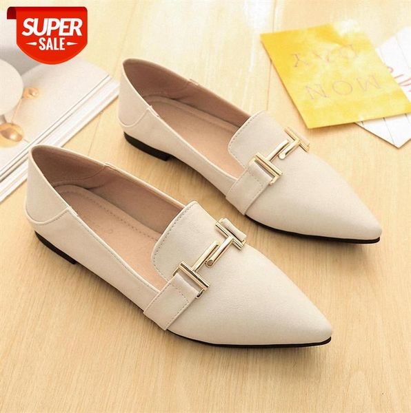 single shoes women's flat bottom fashion metal buckle soft one pedal two wear loafers #tf0h
single shoes women's flat bottom fashion metal buckle soft one pedal two wear loafers #tf0h