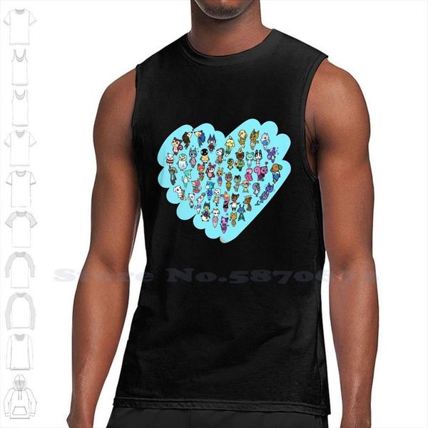 heart of animals summer funny tank sleeveless vest for men women horizons rosie rover tom nook mabel isabelle, White;black
heart of animals summer funny tank sleeveless vest for men women horizons rosie rover tom nook mabel isabelle, White;black