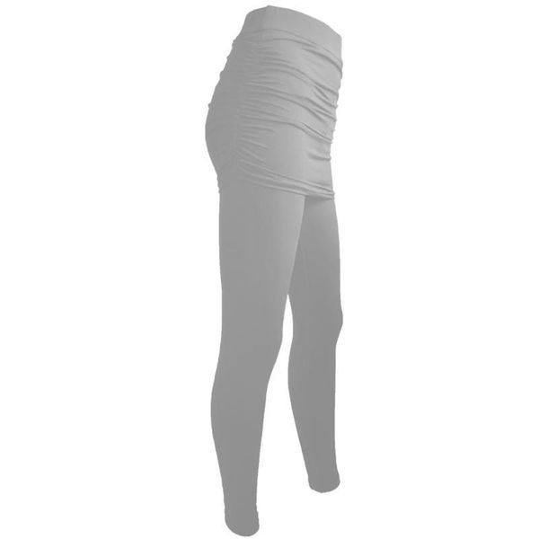 women's leggings skirt women hip side creased skirts autumn winter casual stretch slim legging 2x l mujer t#, Black
women's leggings skirt women hip side creased skirts autumn winter casual stretch slim legging 2x l mujer t#, Black