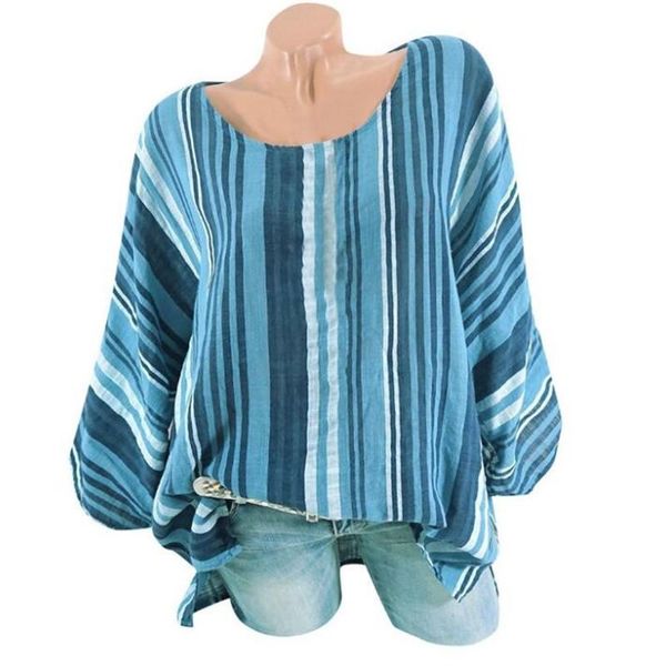 women's t-shirt 2021 women fashion casual large size short-sleeved shirt summer ladies striped printed, White
women's t-shirt 2021 women fashion casual large size short-sleeved shirt summer ladies striped printed, White
