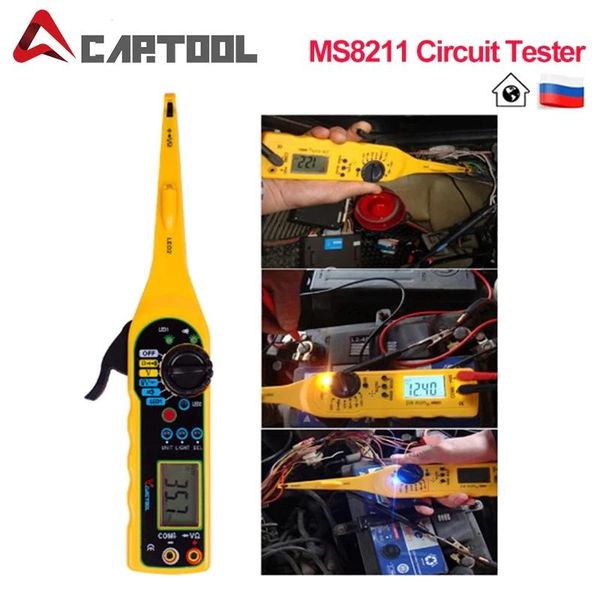 diagnostic tools obd2 circuit tester ms8211 auto multimeter lamp car repair tool power electric with lcd screen display
diagnostic tools obd2 circuit tester ms8211 auto multimeter lamp car repair tool power electric with lcd screen display