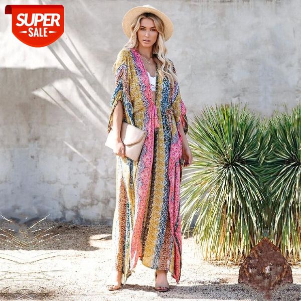 2020 multicolored bikini cover-ups v-neck long sleeve boho summer beach dress plus size beachwear swimsuit cover up q1085 #7a8x, Black;gray
2020 multicolored bikini cover-ups v-neck long sleeve boho summer beach dress plus size beachwear swimsuit cover up q1085 #7a8x, Black;gray