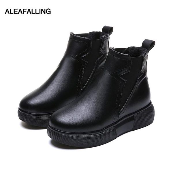boots aleafalling women warm winter snow leather elastic open girl's student fashion lady's shoes awbt231, Black
boots aleafalling women warm winter snow leather elastic open girl's student fashion lady's shoes awbt231, Black