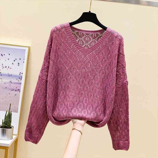 wear spring fashion hollow out knitted bottomed shirt wearing fashionable and versatile long sleeve top, White;black
wear spring fashion hollow out knitted bottomed shirt wearing fashionable and versatile long sleeve top, White;black